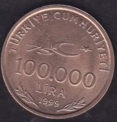 1999 Yılı 100000 Lira