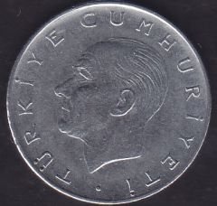 1977 Yılı 1 Lira Düz