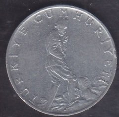 1970 Yılı 2.5 Lira Düz