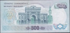 6.Emisyon 2.Tertip 500 Lira M10 115436 Çok Temiz +