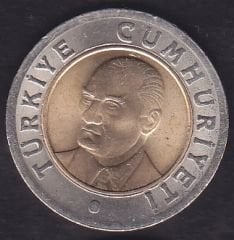 2005 Yılı 1 Lira Çilaltı Çil