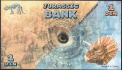 Jurassic Bank 1 Din Polymer Çil