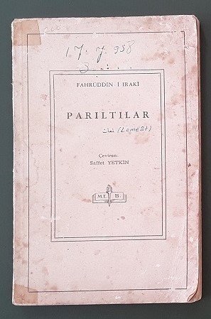 PARILTILAR-FAHRÜDDİN-İ IRAKİ - MEB 1948