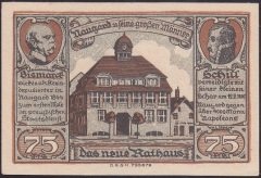 ALMANYA 75 PFENNİG NOTGELD 1922 ÇİL