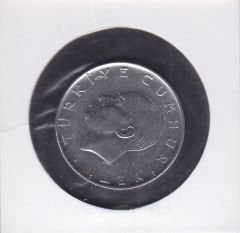 1980 Yılı 1 Lira Düz - Kapamada