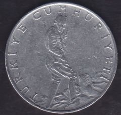 1970 Yılı 2.5 Lira Düz