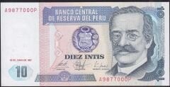 Peru 10 İntis 1987 Çilaltı -000