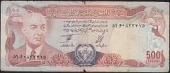 Afganistan 500 Afgani 1356 ( 1977 ) Temiz