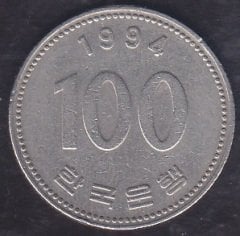 Güney Kore 100 Won 1994