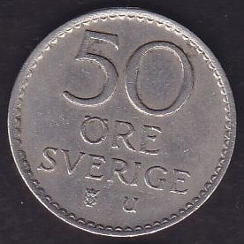 İsveç 50 Öre 1973