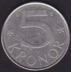 İsveç 5 Kron 1982