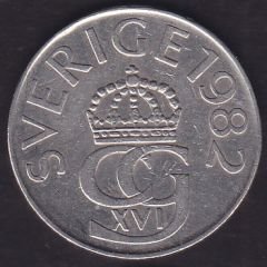 İsveç 5 Kron 1982