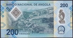 Angola 200 Kwanzas 2020 Çil Polymer