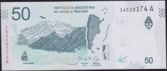 Arjantin 50 Pesos 2018 Çil Pick 363