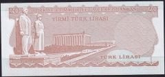 6.Emisyon 4.Tertip 20 Lira I59 101953 Çilaltı Çil