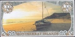 Monsterrat Island 100 Dolar Çil Fantazi Para