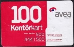 Avea Kontörkart 100 Kontör