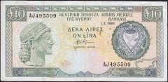 Kıbrıs 10 Lira 1992 Çok Temiz Pick 55b