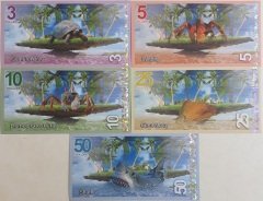 Aldabra Island 5 Adet Dolar Set Çil Fantazi Para