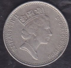 İngiltere 10 Pence 1996