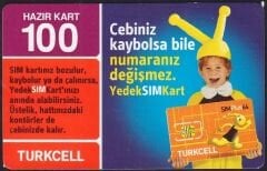 Turkcell Hazır Kart 100 Kontör 2010