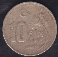 1996 Yılı 10000 Lira