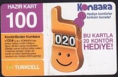 Turkcell Hazır Kart 100 Kontör 2008