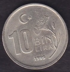 1999 Yılı 10000 Lira