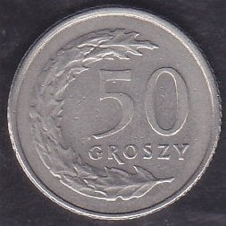 Polonya 50 Groszy 1991