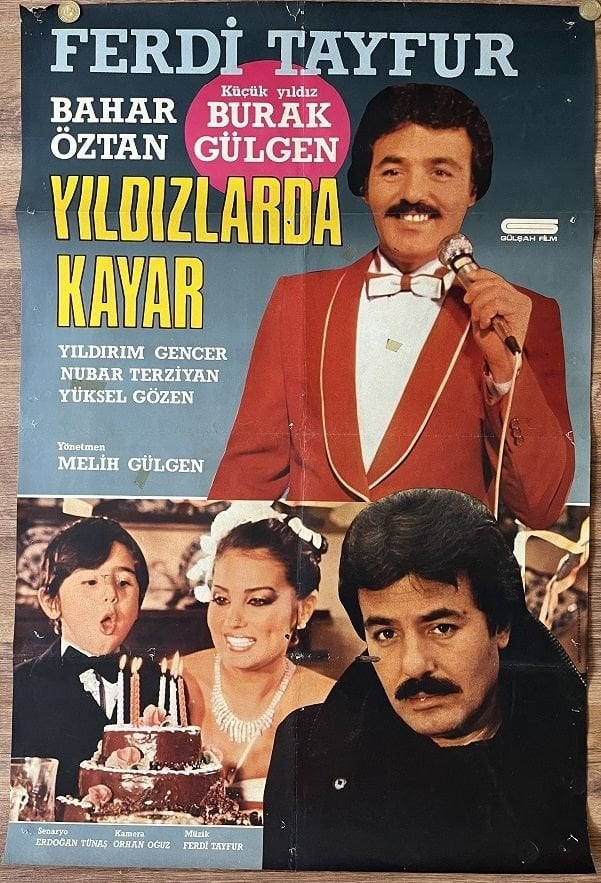 Ferdi Tayfur - Bahar Öztan - Yıldızlarda Kayar - Film Afişi