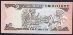Swaziland 2 Emalangeni 1987 ÇİL Pick 13