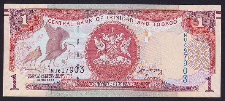 Trinidad And Tobago 1 Dolar 2006 Çil Pick46A