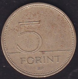 Macaristan 5 Forint 1995