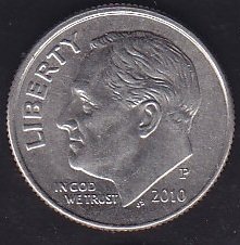 Amerika 1 Dime 2010 P