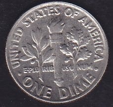 Amerika 1 Dime 1987 P