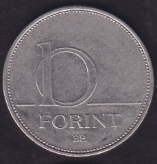 Macaristan 10 Forint 2013