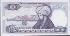 7.Emisyon 1.Tertip 1000 Lira A58 764043 Çilaltı