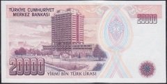 7.Emisyon 1.Tertip 20000 Lira E69 001547 Çilaltı Çil