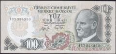 6.Emisyon 2.Tertip 100 Lira I37 334350 Çilaltı Çil