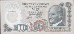 6.Emisyon 2.Tertip 100 Lira I30 865210 Çilaltı Çil