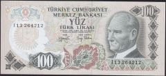 6.Emisyon 2.Tertip 100 Lira I13 264212 Çilaltı Çil