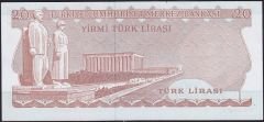 6.Emisyon 3.Tertip 20 Lira G53 625822 Çil