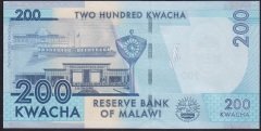 Malawi 200 Kwacha 2016 ÇİL Pick 60