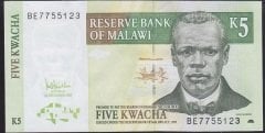 MALAWI 5 KWACHA 2005 ÇİL