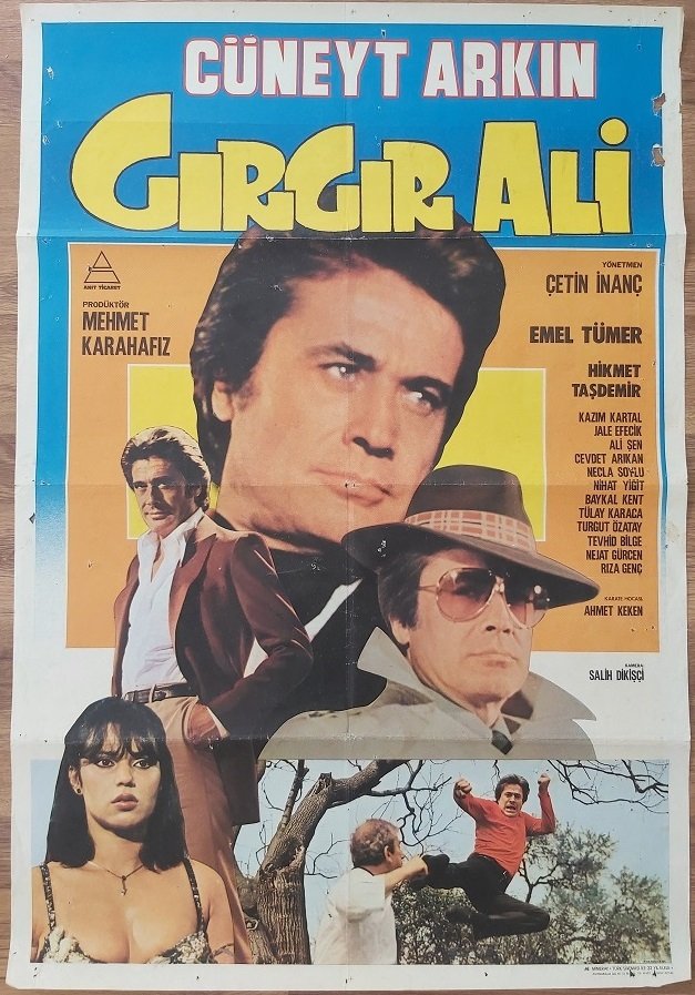 Cüneyt Arkın - Gırgır Ali - Film Afişi