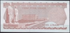 6.Emisyon 3.Tertip 20 Lira F78 250324 Çilaltı