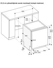 Gaggenau 400 Series Fully-İntegrated Dishwasher 60 cm Variable Hinge For Special İnstallation Situations