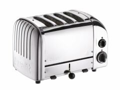 Dualit 47030 Classic 4 Hazneli Ekmek Kızartma Çelik