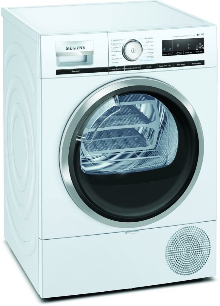 Siemens WT47XK80TR iQ700 Isı Pompalı Kurutma Makinesi 9 kg