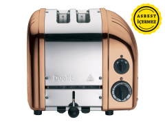 Dualit 27390 Classic 2 Hazneli Ekmek Kızartma Bakır